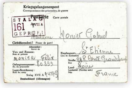 PostKarte Stalag XVII A