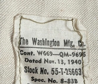 TROUSERS, ENLISTED MEN’S, SERVICE, WOOL, SERGE, O.D.